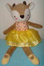 EVORA (kruidvat) HERT hertje geel rokje knuffel, Ophalen of Verzenden, Zo goed als nieuw, Overige typen