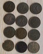 Serie van 12 verschillende 2 1/2 cent 1877 - 1941, Postzegels en Munten, Munten | Nederland, Setje, Koningin Wilhelmina, Overige waardes