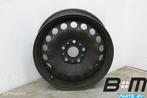 Originele 1 losse 15 inch stalen velg VW Golf 7 5Q0601027L, Auto-onderdelen, Banden en Velgen, Gebruikt, Velg(en)