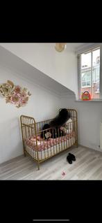 Ledikant goud, Ophalen, Zo goed als nieuw, Minder dan 140 cm, 85 tot 100 cm