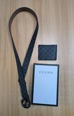 Gucci Riem & portomonee *Cadeauset*, Kleding | Heren, Riemen en Ceinturen, Ophalen of Verzenden, Nieuw, Zwart