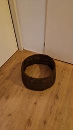 Kerstboomrok donkerbruin 55cm doorsnede voor poot boom, Ophalen of Verzenden, Minder dan 10 m²