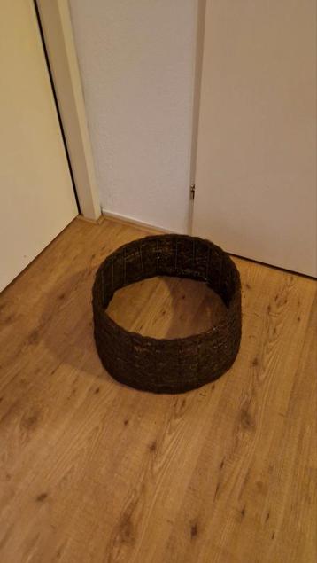 Kerstboomrok donkerbruin 55cm doorsnede voor poot boom  beschikbaar voor biedingen