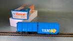 Roco spoor HO ho VAM 60 wagen 46226/2  , blauw ,in doos ., Gelijkstroom, Wagon, Ophalen of Verzenden, Zo goed als nieuw