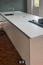 Prachtige  complete keuken met kookeiland., Ophalen, Wit, Overige typen, Zo goed als nieuw