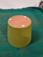 bloempot groen terracotta, Ophalen of Verzenden, 'T Olde Gre-j, Info@toldegrej.nl, Endepoelstraat 20f Didam