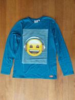 Emoji Official lange mouwen shirt maat 170/176, Ophalen of Verzenden, Zo goed als nieuw, Maat 46 (S) of kleiner, Blauw