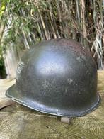 helm us ww2, Verzamelen, Militaria | Tweede Wereldoorlog, Ophalen of Verzenden, Amerika, Helm of Baret
