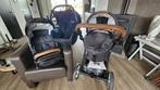 Mutsy evo 3 in 1 kinderwagen + bijpassende regenhoezen, Ophalen, Gebruikt, Mutsy, Verstelbare duwstang