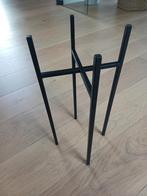 Mica plantenstandaard zwart, Ophalen, Zo goed als nieuw