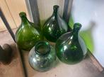Destillatie wijn flessen, Huis en Inrichting, Woonaccessoires | Vazen, Overige kleuren, Ophalen of Verzenden, Minder dan 50 cm