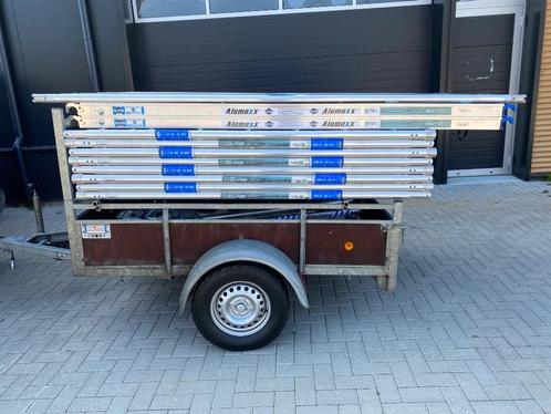 Alumexx Rolsteiger 10,2 WH + Aanhanger + Gratis Keukentrap, Doe-het-zelf en Verbouw, Steigers, Nieuw, Rolsteiger of Kamersteiger