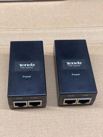 2x Tenda PoE15F PoE-injector beschikbaar voor biedingen