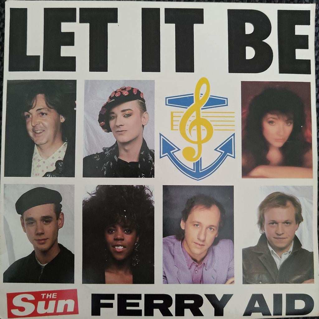 Ferry Aid - Let It Be Vinyl Single, Ophalen of Verzenden, Zo goed als nieuw