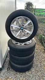 BMW Set op Michelin all season banden 225/55R17 5x112, Band(en), 17 inch, Gebruikt, Personenwagen