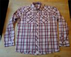 Geruite bloes mooi overhemd maat L (R150), Kleding | Heren, Overhemden, Ophalen of Verzenden, Zo goed als nieuw, Overige kleuren