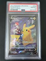 Pikachu V 222/184 japans PSA 10, Foil, Ophalen of Verzenden, Losse kaart, Zo goed als nieuw