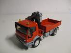 Siku Mercedes Atego met opbouwkraan, Hobby en Vrije tijd, Ophalen of Verzenden, Gebruikt, Bus of Vrachtwagen, SIKU