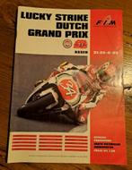 Programmaboekje Dutch TT 1995 in uitstekende staat, Motoren, Ophalen of Verzenden, Zo goed als nieuw