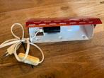 Vintage wand nachtlampje met klep, Verzenden