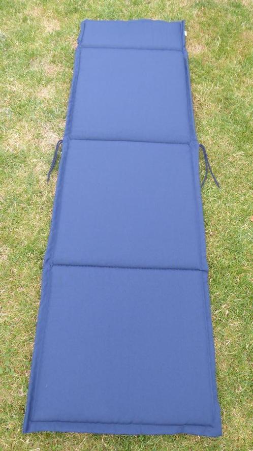 Zo goed als nieuw ligstoelkussen donkerblauw van Florabest, Tuin en Terras, Tuinmeubel-accessoires, Zo goed als nieuw, Ophalen