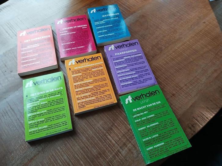 SF Verhalen deel 1 t/m 7 izgs, Boeken, Overige Boeken, Gelezen, Ophalen of Verzenden