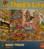 Thats life puzzel, Hobby en Vrije tijd, Denksport en Puzzels, Ophalen of Verzenden, 500 t/m 1500 stukjes, Zo goed als nieuw, Legpuzzel
