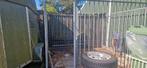 Hondenren 3m x3m, hoogte 2 m, Dieren en Toebehoren, Ophalen, Gebruikt, 110 cm of meer