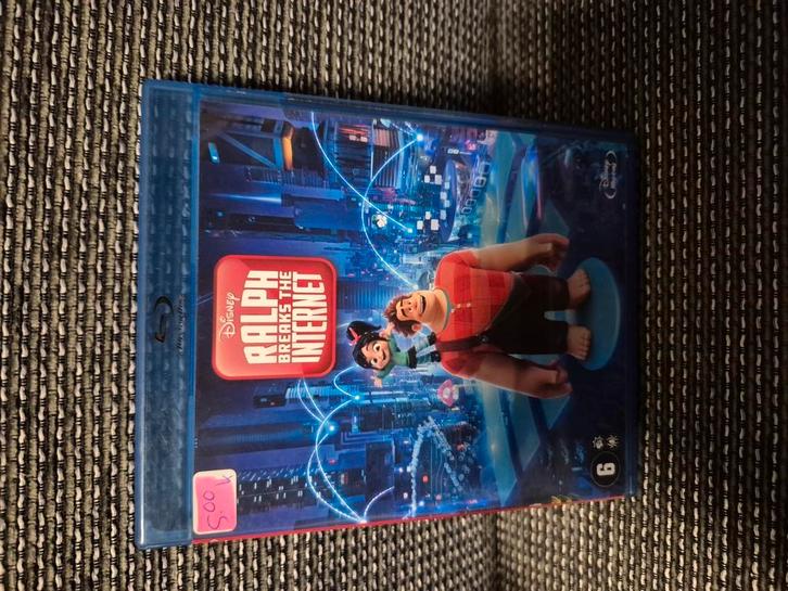 Bluray wreck it ralph, Cd's en Dvd's, Blu-ray, Gebruikt, Verzenden