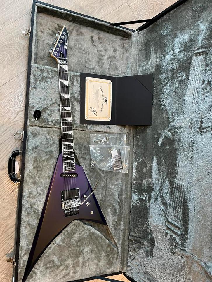 Esp E-II Alexi Laiho signature, Muziek en Instrumenten, Snaarinstrumenten | Gitaren | Elektrisch, Zo goed als nieuw, Overige merken