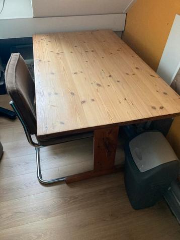 Houten Tafel - Eettafel, Bureau, Hobbytafel