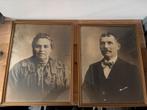 Antieke foto's in lijst - Goossens van 1880, Ophalen of Verzenden