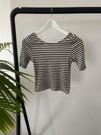 Gestreepte top van H&M, H&M, Zwart, Ophalen of Verzenden, Zo goed als nieuw