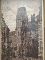 o. P. Matthes. Rotterdam laurenskerk  lange torenstraat., Antiek en Kunst, Ophalen