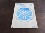 Yamaha YZ125 YZ125H 1981 werkplaatshandboek manual, Ophalen of Verzenden, Yamaha