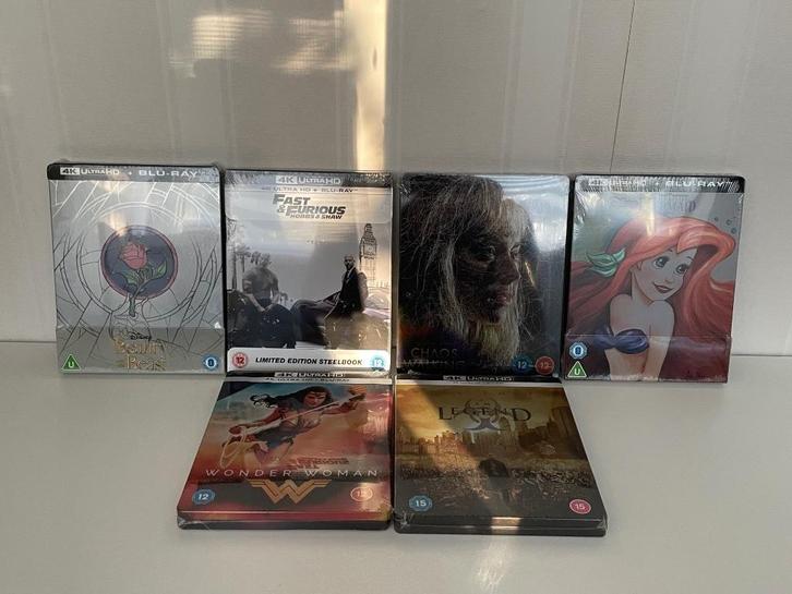 Steelbooks sealed, Cd's en Dvd's, Blu-ray, Nieuw in verpakking, Actie, Ophalen of Verzenden