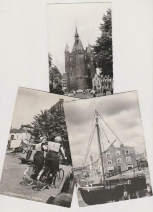 ansichtkaarten Schaarsbergen, Zwolle, Katwijk aan Zee, Verzamelen, Ansichtkaarten | Nederland, Gelopen, Zuid-Holland, Ophalen of Verzenden