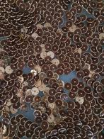 Vintage knopen goud/ bruin  600stuks., Hobby en Vrije tijd, Naaien en Fournituren, Ophalen of Verzenden, Nieuw, Knoop of Knopen