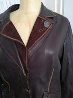 Need you🌸 Echt leder jasje heel soepel mt 42, Kleding | Dames, Jasjes, Kostuums en Pakken, Bruin, Verzenden, Maat 42/44 (L), Zo goed als nieuw