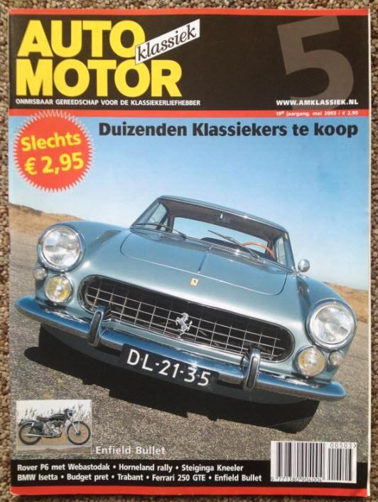 AMK: Rover P6, BMW Isetta 300, Trabant, Enfield Bullet, Boeken, Auto's | Folders en Tijdschriften, Zo goed als nieuw, Algemeen