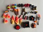 Playmobil onderdelen vuur lamp zaklamp, Ophalen of Verzenden, Gebruikt