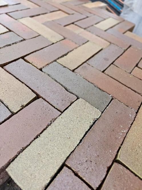 Dikformaat genuanceerd Varia Puur Aanbieding!, Tuin en Terras, Tegels en Klinkers, Nieuw, Klinkers, Beton, 10 m² of meer, Ophalen