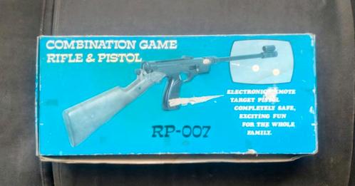 Vintage Elektronisch TV-Game Pistool / Geweer RP-007 (Combi, Spelcomputers en Games, Spelcomputers | Overige, Zo goed als nieuw