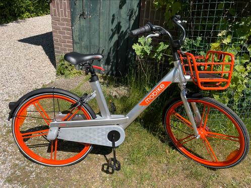 Mooie Moobike, 3 V, zonnepaneel, rubberen banden, Fietsen en Brommers, Fietsen | Dames | Damesfietsen, Gebruikt, Overige merken