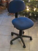 blauwe bureaustoel, verstelbaar, als nieuw IKea, Huis en Inrichting, Ophalen, Zo goed als nieuw, Blauw, Bureaustoel