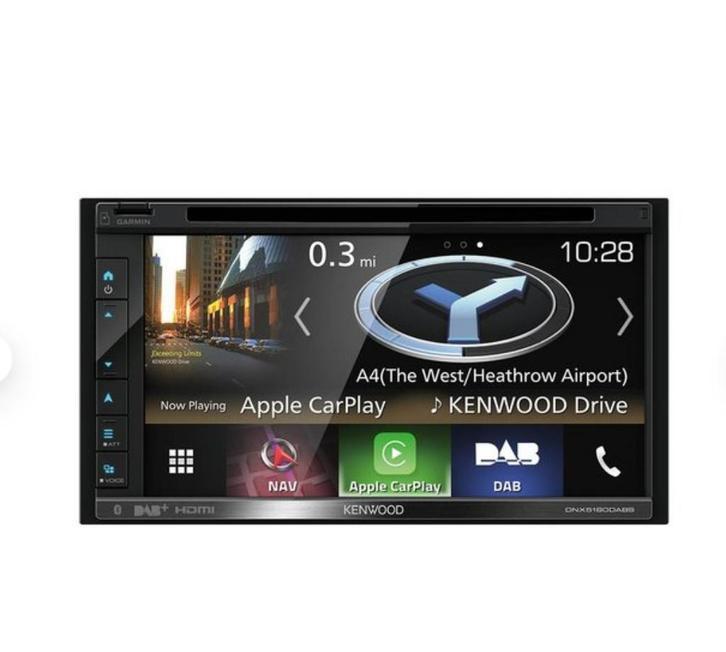 Kenwood DNX-5190Dab - Navigatie 2 Din - Apple Carplay & Andr, Auto diversen, Autoradio's, Nieuw, Ophalen of Verzenden