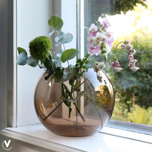 Vaas Zambezi VTW, Huis en Inrichting, Woonaccessoires | Vazen, Nieuw, Overige kleuren, Minder dan 50 cm, Glas, Ophalen of Verzenden