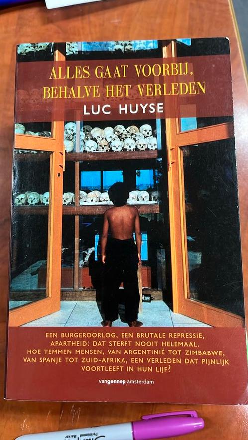 L. Huyse - Alles gaat voorbij, behalve het verleden, Boeken, Overige Boeken, Gelezen, Ophalen of Verzenden