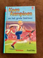 Fred Diks - Koen kampioen en het grote toernooi, Fred Diks, Ophalen of Verzenden, Fictie algemeen, Zo goed als nieuw