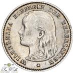 Nederland 10 Cent 1897, Postzegels en Munten, Munten | Nederland, Zilver, Koningin Wilhelmina, 10 cent, Ophalen of Verzenden